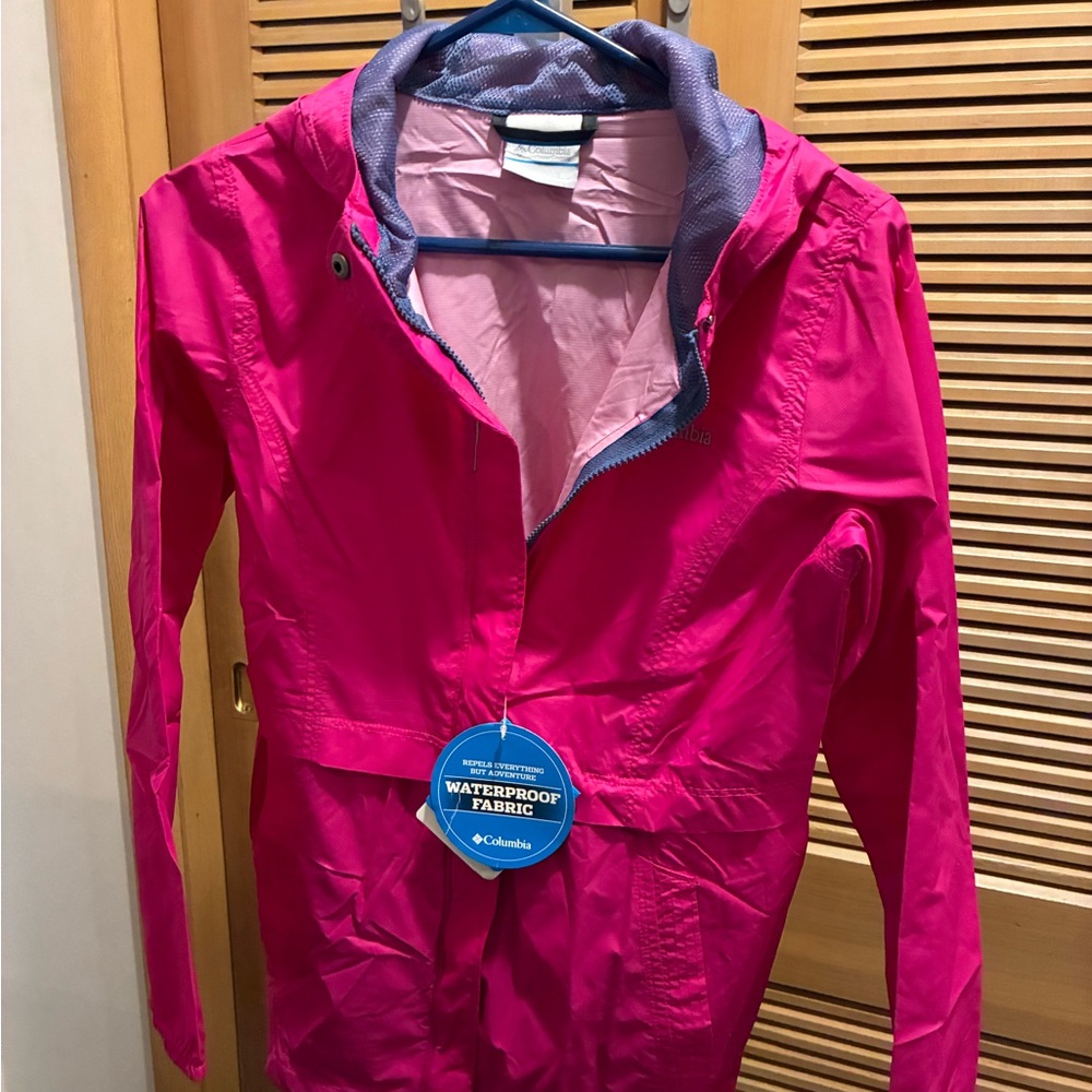 Girls Columbia Rain Jacket